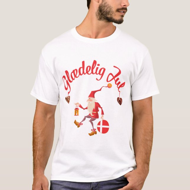 T-shirt Joyeux Noël denmark nisse (Devant)