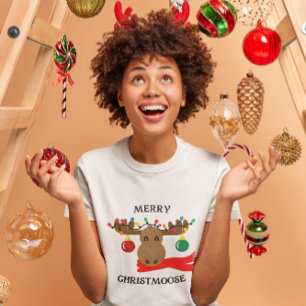 T-shirt Joyeux Noël drôle de Christmoose