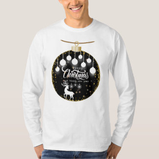 T-shirt Joyeux Noël et Bonne Année : voeux de Fêtes