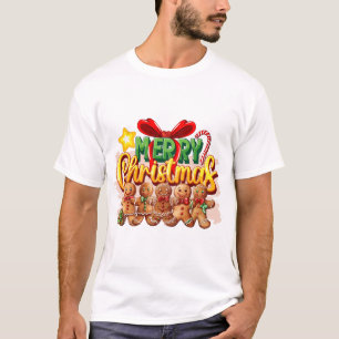 T-shirt Joyeux Noël Gingerbread Squad