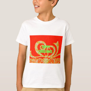 T-shirt Joyeux Noël Golden Red Snowflex.jpg