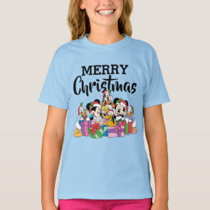 T-shirt Joyeux Noël Groupe de bonne humeur des Fêtes