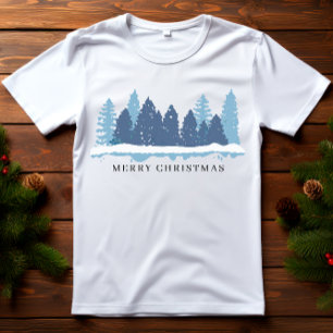 T-shirt Joyeux Noël hiver Arbre