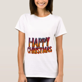 T-shirt Joyeux Noël : Joie festive pour tous