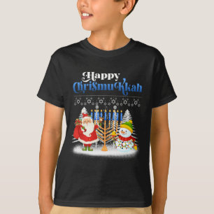 T-shirt Joyeux Noël juif Chrismukkah Hanoukka