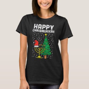 T-shirt Joyeux Noël juif Christmukkah Hanoukka Chanu
