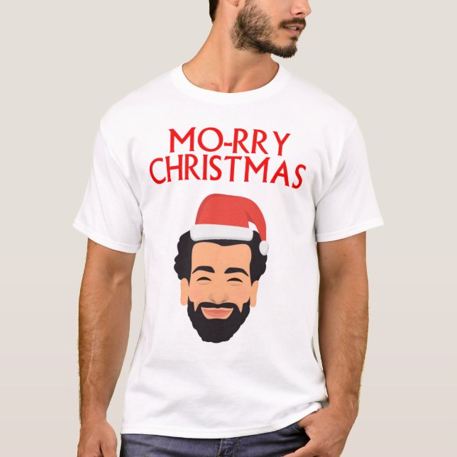T-shirt Joyeux Noël Liverpool FC Mo Salah644png644 (Devant)