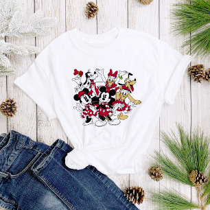T-shirt Joyeux Noël Mickey & Friends Fête Joyeuse des Fê