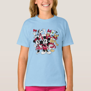 T-shirt Joyeux Noël Mickey & Friends Fête Joyeuse des Fê