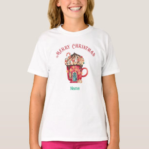 T-shirt Joyeux Noël Nom Sweets House, Jeunesse XS - XL