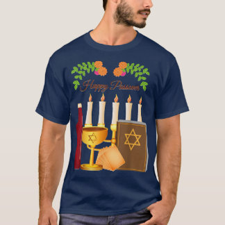 T-shirt Joyeux Noël Passover Meal Seder Jewish Holiday 202