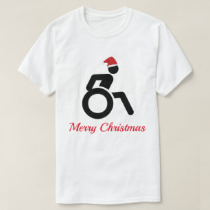 T-shirt Joyeux Noël personnalisable avec le fauteuil