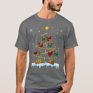T-shirt Joyeux Noël Poulet de Noël Joyeux Noël Chicke 4wd