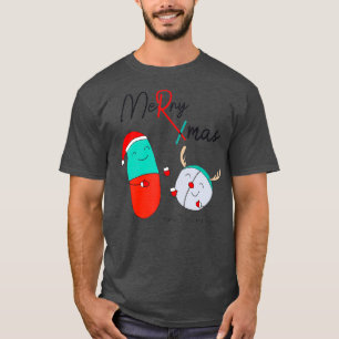 T-shirt Joyeux Noël Prescription Funny Holiday
