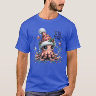 T-shirt Joyeux Noël Retro mignonne Noël Gir