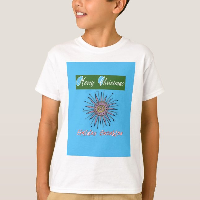 T-shirt Joyeux Noël Sunshine Holiday.png (Devant)
