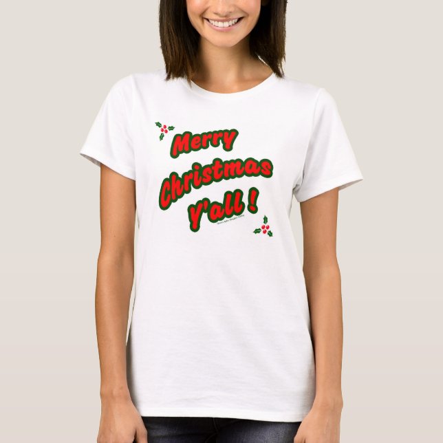 T-shirt Joyeux Noël vous (Devant)