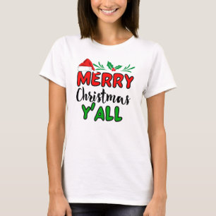 T-shirt Joyeux Noël Y'all