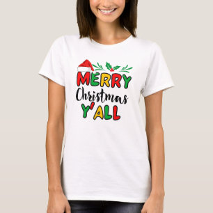 T-shirt Joyeux Noël Y'all