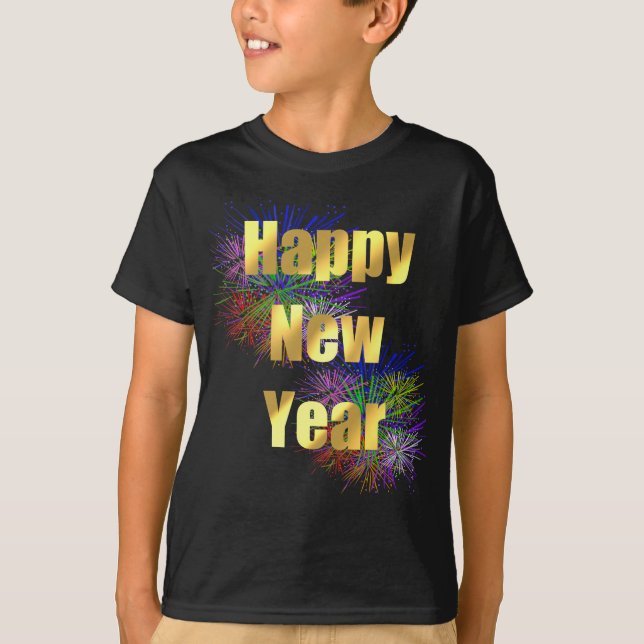 T-shirt Joyeux Nouvel An (Devant)