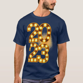 T-shirt Joyeux Nouvel An 2023 Compte à rebours du Nouvel A