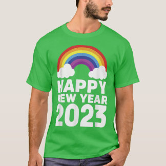 T-shirt Joyeux Nouvel An 2023 Nouvel An Lunar Holiday Rain