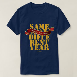 T-shirt Joyeux Nouvel An (En Conflit) - Une Chemise Mister