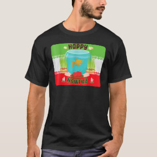T-shirt Joyeux Nowruz perse nouvelle année 2022 Poisson d'