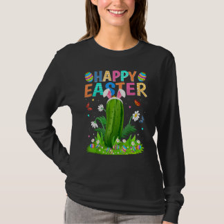 T-shirt Joyeux oeuf de lapin de Pâques drôle Concombre de