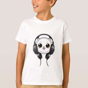 T-shirt Joyeux Panda et la musique partout
