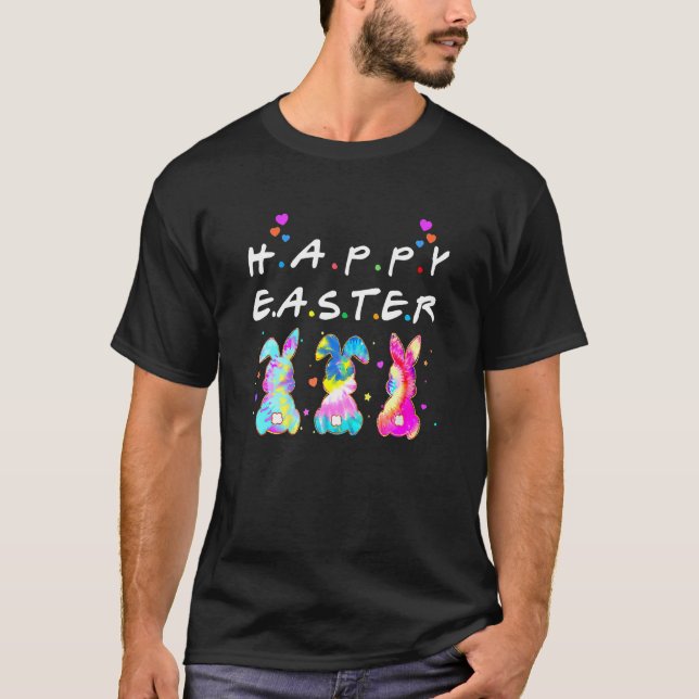 T-shirt Joyeux Pâques Cute Bunny Famille Matching Pâques 2 (Devant)