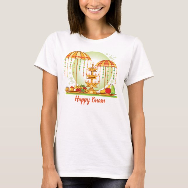 T-shirt Joyeux Parapluies Onam (Devant)
