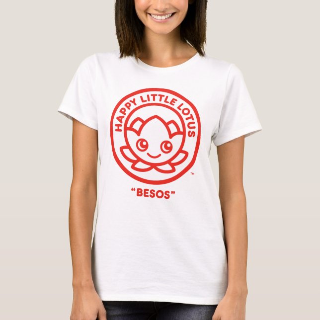 T-shirt Joyeux Petit Lotus, Besos, (Devant)