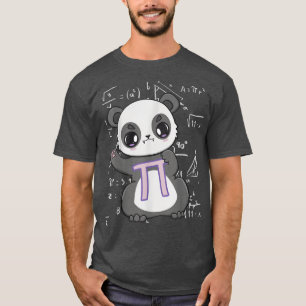 T-shirt Joyeux Pi Day Cute Panda Bear 3