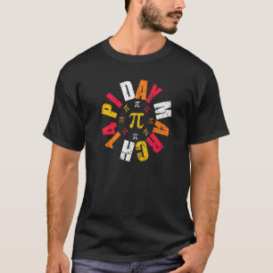 T-shirt Joyeux Pi Day Pi Jour 3 14 Mars 14th Math Enseigna