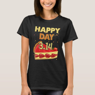 T-shirt Joyeux Pi Jour 3 14 Pie Pizza Math Geeks Hommes Fe