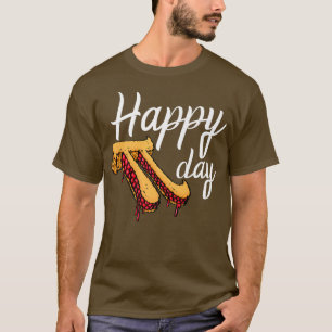 T-shirt Joyeux Pizza Jour Pi Funny Mathletics Pizza Foodie