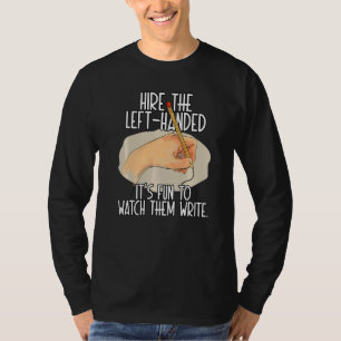 T-shirt Joyeux Poignées Gauche Jour Gauche Citations Gauch