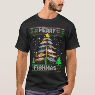 T-shirt Joyeux Poissons Moins Doux Pêche Poisson