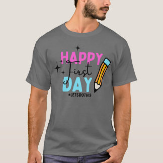 T-shirt Joyeux premier jour de l'école 4