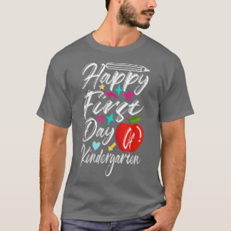 T-shirt Joyeux Premier Jour De L'École De maternelle Stu E