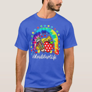 T-shirt Joyeux Premier Jour De L'École En Tête De La Vie T