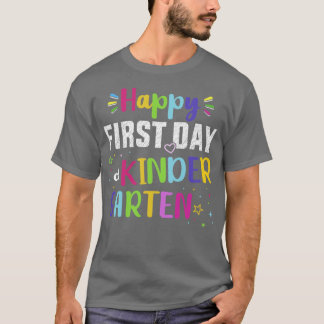 T-shirt Joyeux premier jour de maternelle 1er retour à l'é