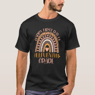 T-shirt Joyeux premier jour de onzième année 11e rentrée
