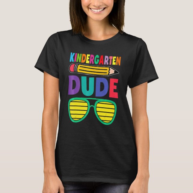 T-shirt Joyeux Premier Jour De Retour À L'École S (Devant)