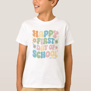 T-shirt Joyeux premier jour d'école
