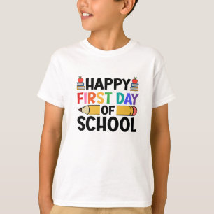 T-shirt Joyeux premier jour d'école