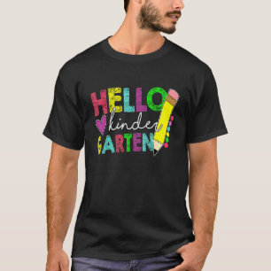 T-shirt Joyeux premier jour d'école maternelle Étudiant re