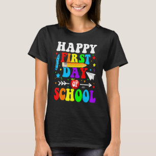T-shirt Joyeux Premier Jour D'Enseignant À L'École B
