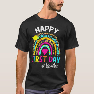 T-shirt Joyeux Premier Jour D'Enseignant À L'École B